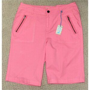 Women's NWT Caribbean Pink Bermuda Shorts (Sz 8)